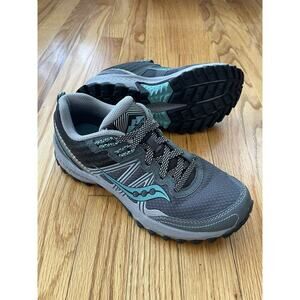Saucony Women’s 7 Excursion TR14 Trail Running Shoes Grey/Blue s10584-3- 76